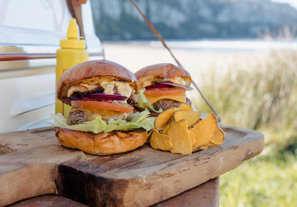 Black Pepper Beef Burger