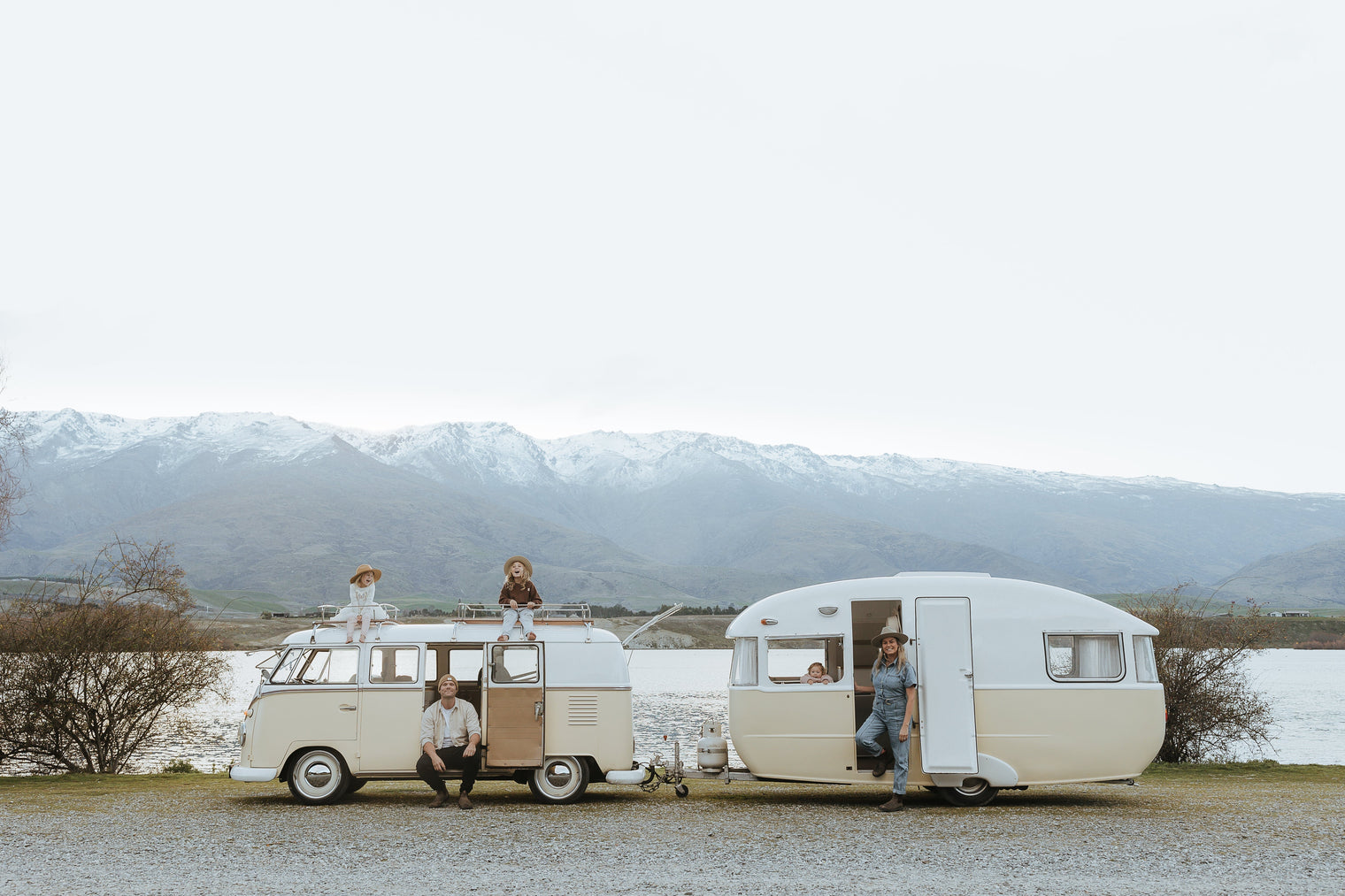 Shipping Our Vintage Kombi & Caravan Around the World