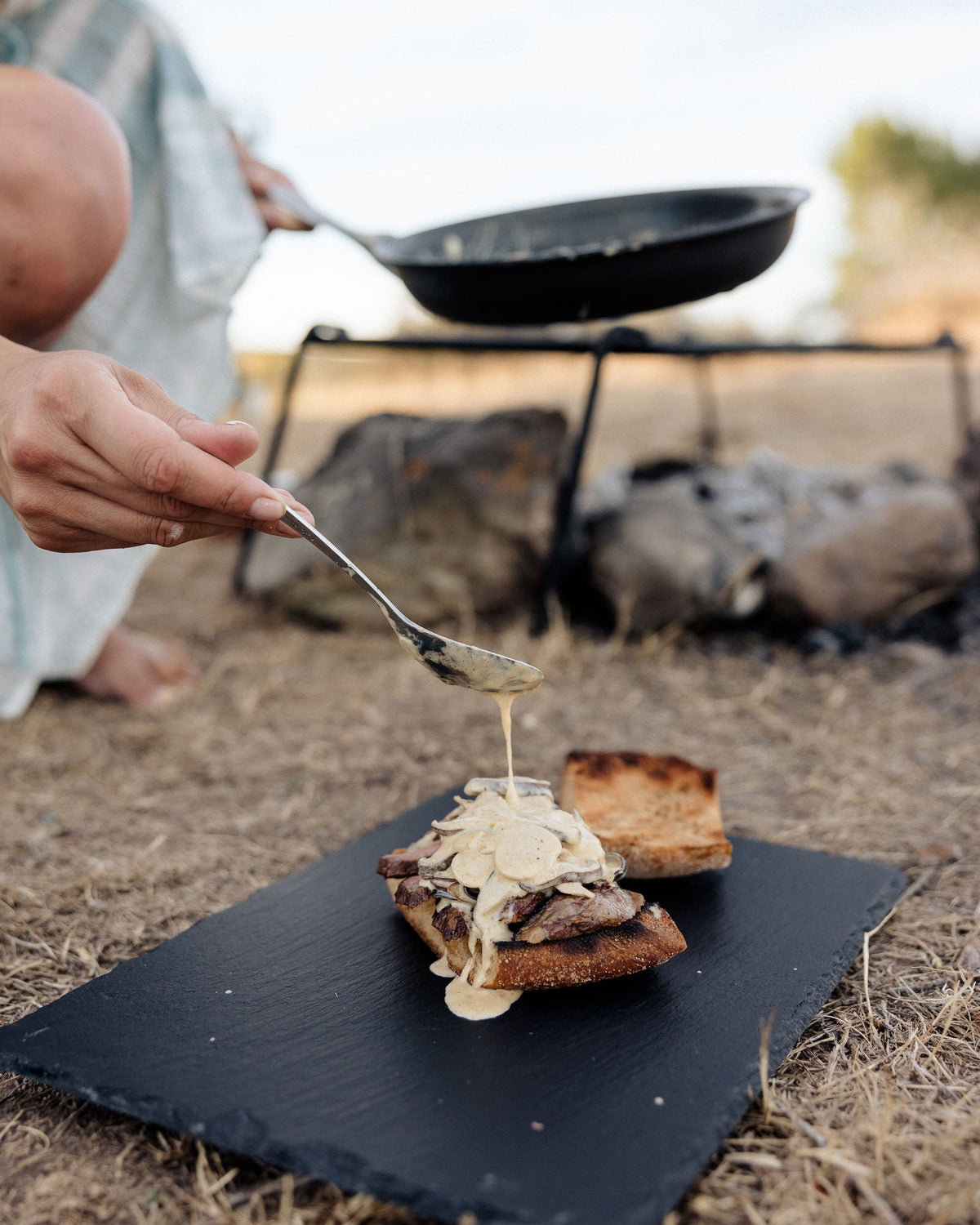 Mushroom Steak Sandwich