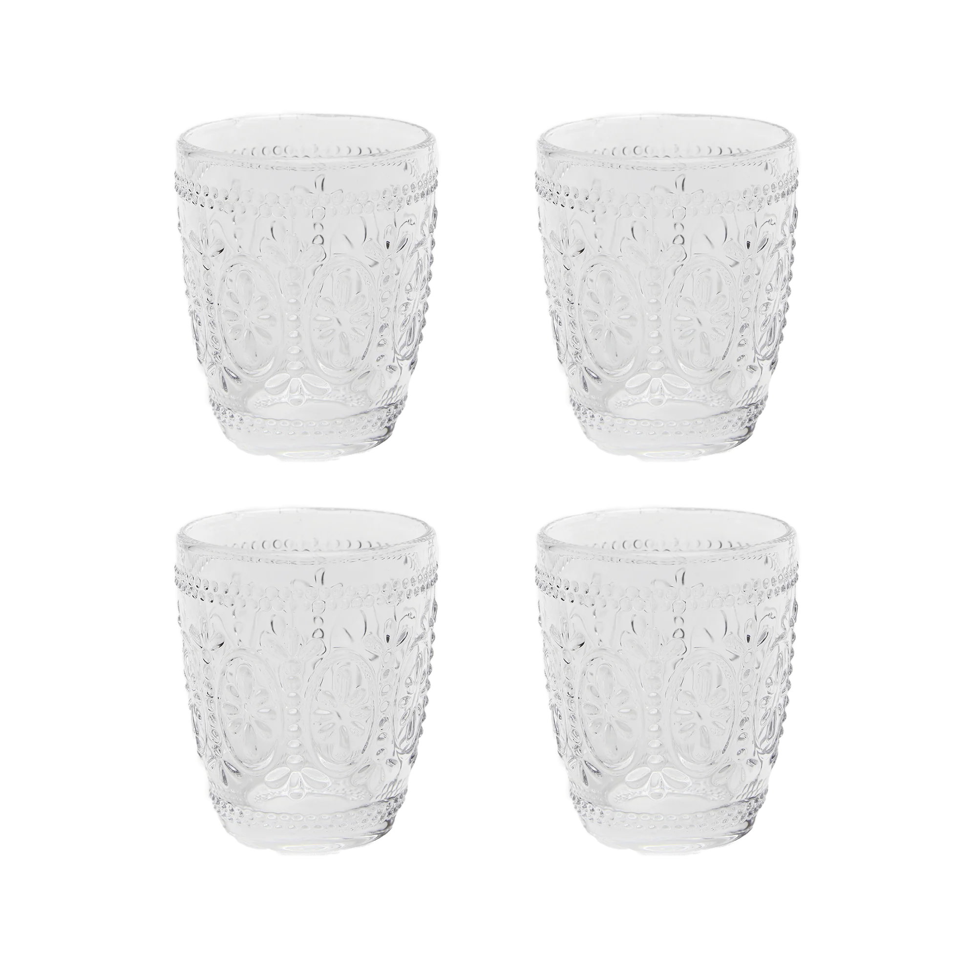 Tumbler Glass - Set of 4